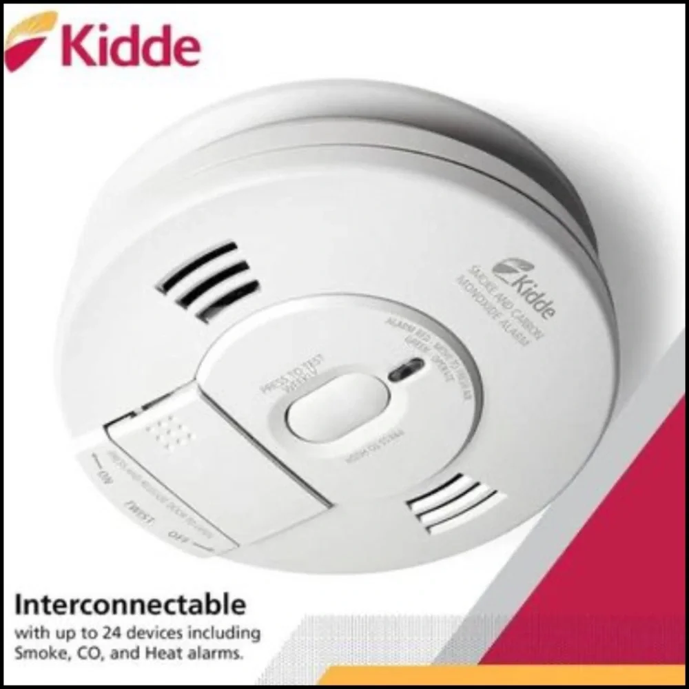 Set Of 4 Kidde Smoke & Carbon Monoxide Detectors NIB